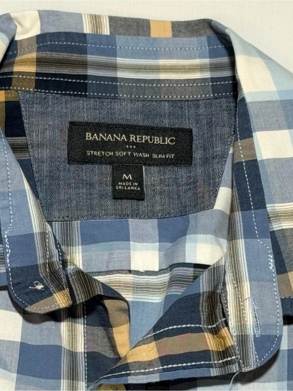 Banana Republic stretch soft wash slim fit